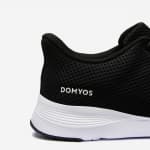 Кроссовки для фитнеса женские чёрные Domyos FSH100 Mesh