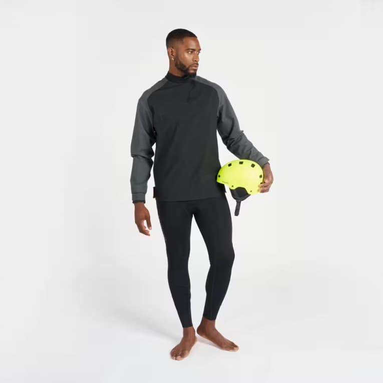 Анорак для парусного спорта и сплавов чёрный Tribord 500 Smock