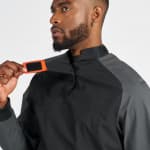Анорак для парусного спорта и сплавов чёрный Tribord 500 Smock
