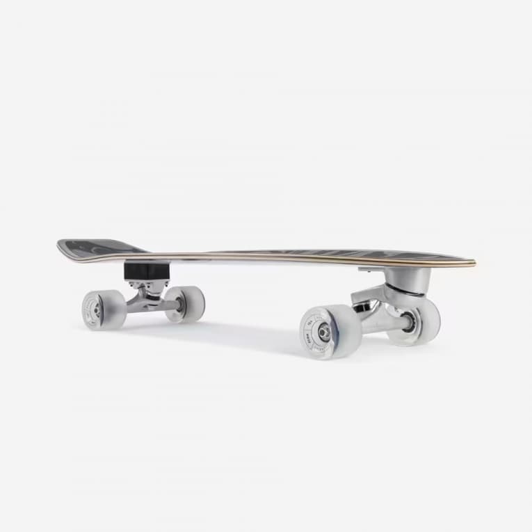 Серфскейт 34"x10,2" черно-белый Oxelo 500 Surftraining