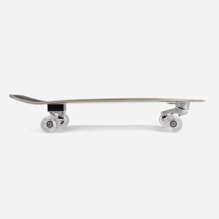 Серфскейт 34"x10,2" черно-белый Oxelo 500 Surftraining