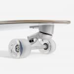 Серфскейт 34"x10,2" черно-белый Oxelo 500 Surftraining