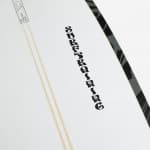 Серфскейт 34"x10,2" черно-белый Oxelo 500 Surftraining