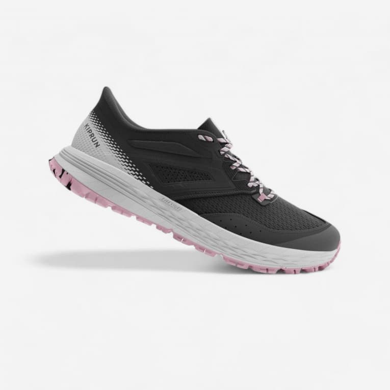 Кроссовки для бега женские тёмно-серые Kiprun 500 TR2
