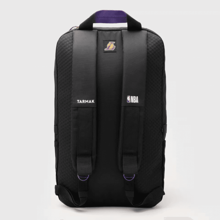 Баскетбольный рюкзак 25л чёрный Tarmak 500 NBA Lakers
