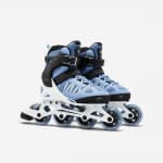 Роликовые коньки детские голубые Oxelo 900 Fit 5