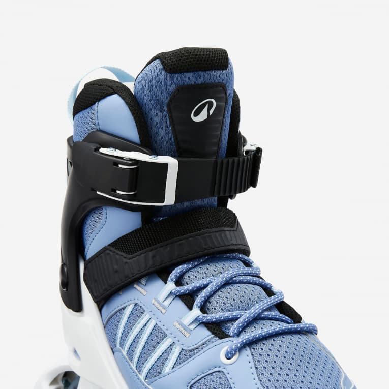 Роликовые коньки детские голубые Oxelo 900 Fit 5