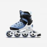 Роликовые коньки детские голубые Oxelo 900 Fit 5