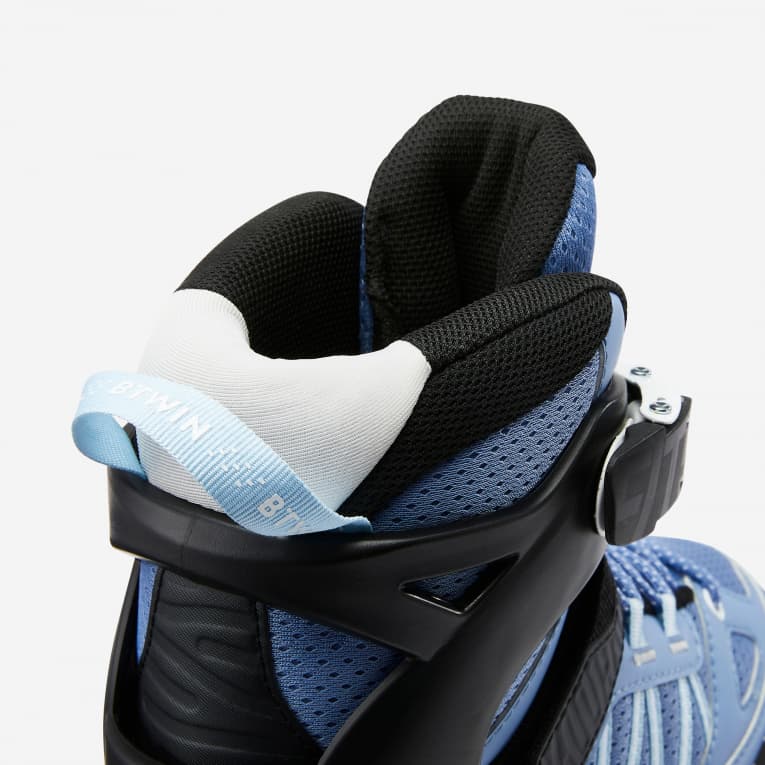 Роликовые коньки детские голубые Oxelo 900 Fit 5