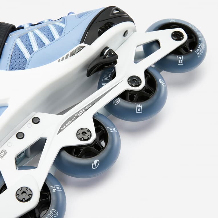 Роликовые коньки детские голубые Oxelo 900 Fit 5