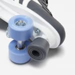 Роликовые коньки квады детские черные Oxelo Quad 100
