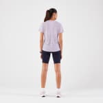 Футболка для бега женская розовая Kiprun 500 Run Dry