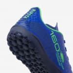 Бутсы футбольные детские светло-синий Kipsta TF160 Agility Turf