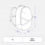 Рюкзак детский 5л мятный Quechua MH100