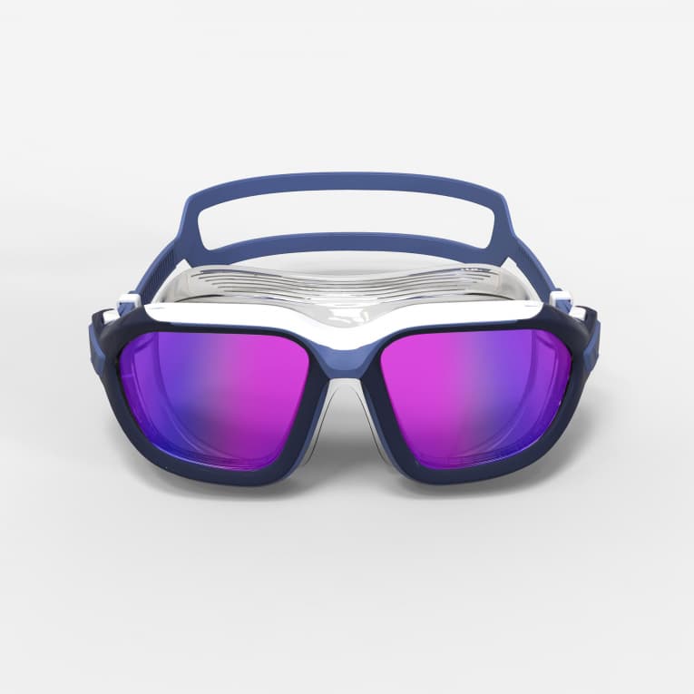 Маска для плавания детская фиолетовая Nabaiji 500 Active
