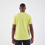 Футболка для бега мужская жёлтая Kiprun 500 Run Dry