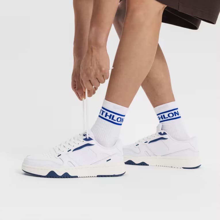 Кроссовки спортивные мужские белые Newfeel CJ80