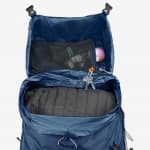 Рюкзак для треккинга 38л синий Quechua MH500