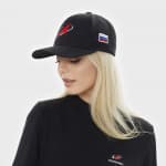Кепка чёрная Роскосмос Roscosmos