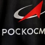 Бомбер из футера чёрный Роскосмос