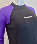 Гидрокостюм для серфинга женский неопреновый 2 мм фиолетовый Dewave 100