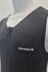 Гидрокостюм для серфинга неопреновый 3 мм мужской черный Dewave 100