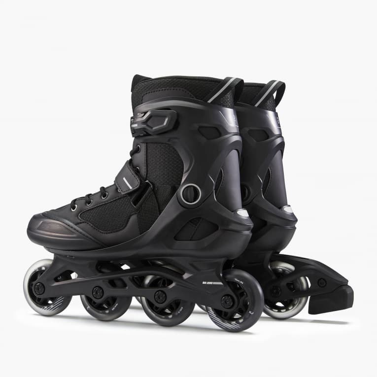 Роликовые коньки мужские черные Oxelo FIT 100