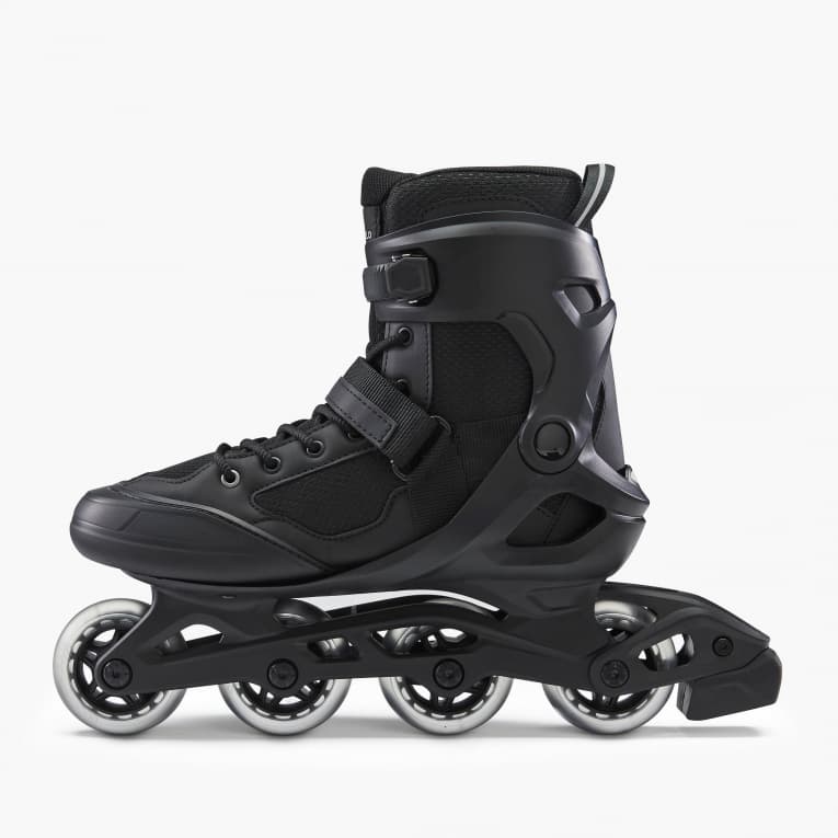 Роликовые коньки мужские черные Oxelo FIT 100