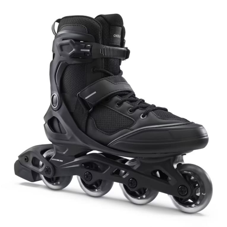 Роликовые коньки мужские черные Oxelo FIT 100