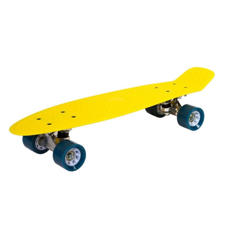 Мини-скейтборд 22,5"x 6" желтый Atemi APB22D07