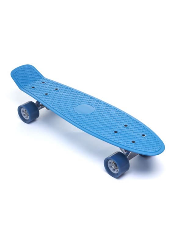 Мини-скейтборд 22,5"х6" голубой Atemi APB22D10