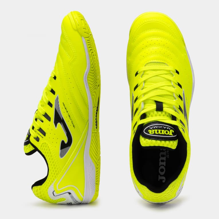 Футзальные бутсы для взрослых салатовые Joma Maxima IN