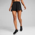 Шорты для фитнеса женские черные PUMA GLCT