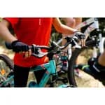 Перчатки велосипедные детские чёрные Btwin 300