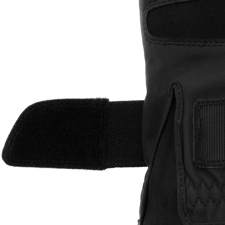 Перчатки для верховой езды женские черные Fouganza GRIPPY
