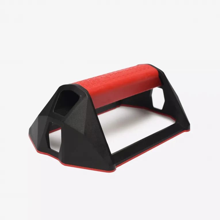 Упоры для отжимания черно-красные Domyos Push Up Bar 500