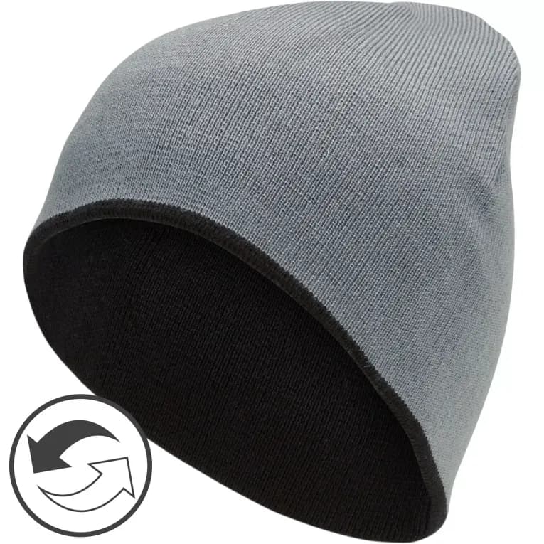 Шапка двухсторонняя серая Wedze Reverse 100