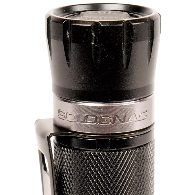 Фонарь охотничий аккумуляторный чёрный Solognac 500