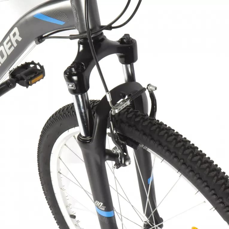 Велосипед горный 27.5" серый Rockrider ST100