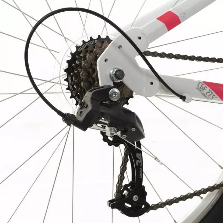 Велосипед горный 27.5" белый Rockrider ST100