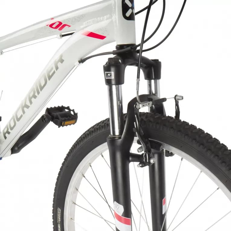 Велосипед горный 27.5" белый Rockrider ST100