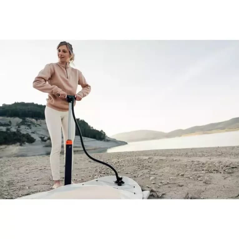 Насос двойного действия для SUP-доски и каяка 20 PSI чёрный Itiwit 100
