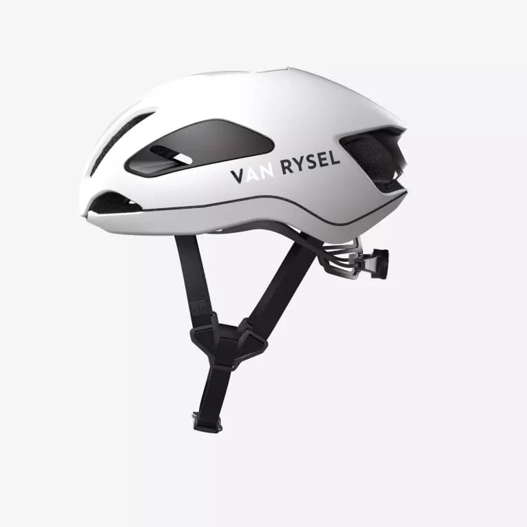 Шлем велосипедный белый Van Rysel 900 RCR-F