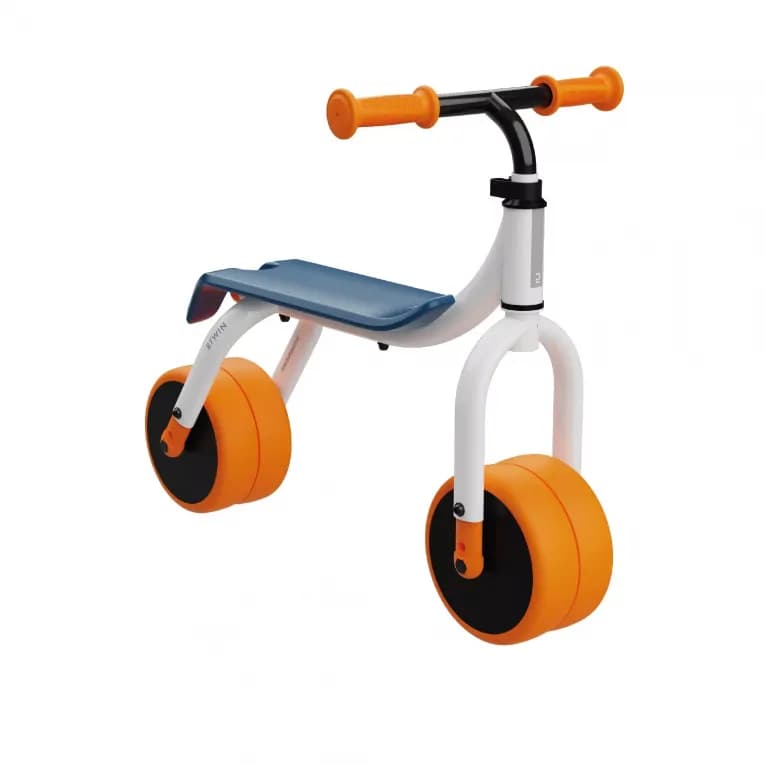 Беговел бело-оранжевый B'Twin 100 RunBike Evolutive