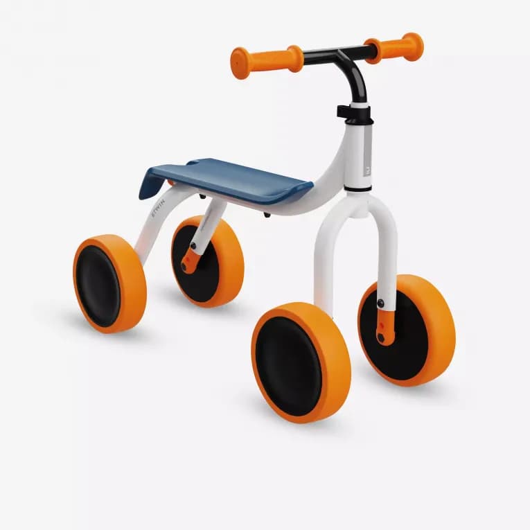 Беговел бело-оранжевый B'Twin 100 RunBike Evolutive