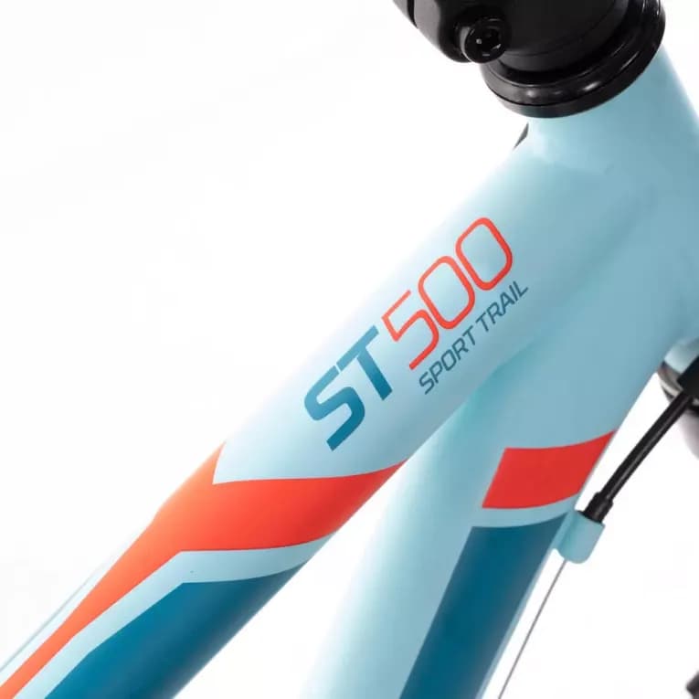 Велосипед детский 24" голубой Rockrider ST500