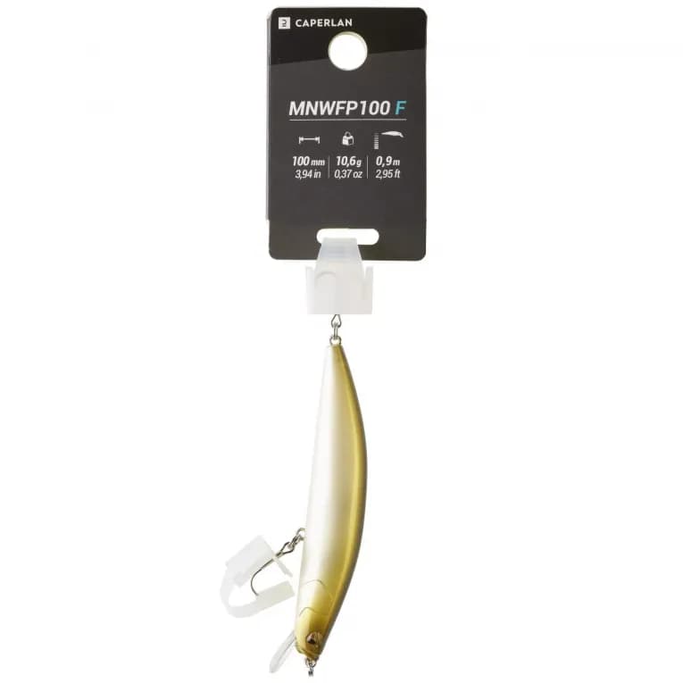 Воблер 10 см, 10,6 гр Caperlan Jerkbait Minnow MNWFP 100 F