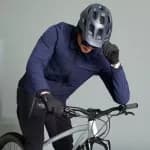 Шлем велосипедный тёмно-синий Rockrider ST 500 All Seasons