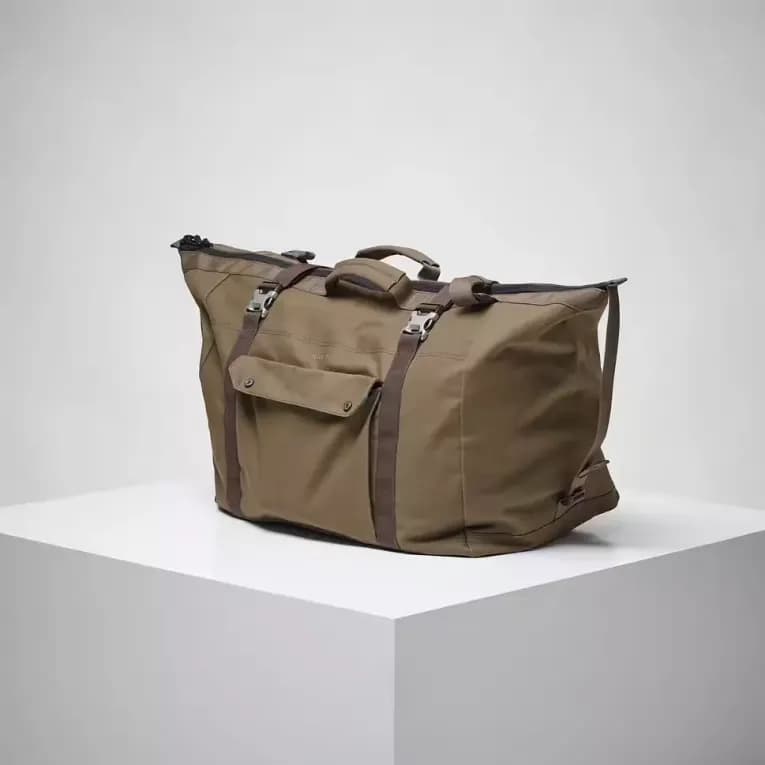 Сумка дорожная 80л коричневая Solognac 500