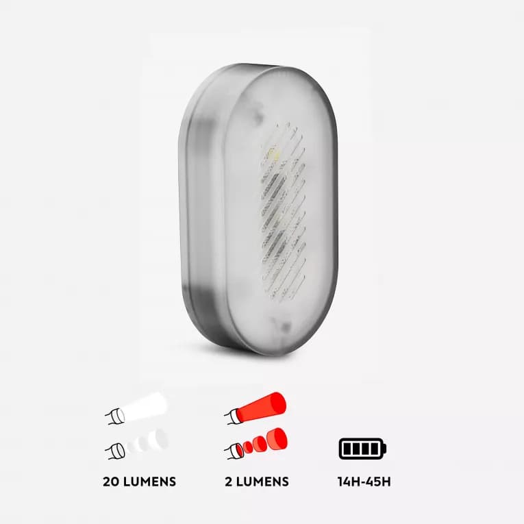 Велосипедный фонарь передний/задний USB черный SL510 USB